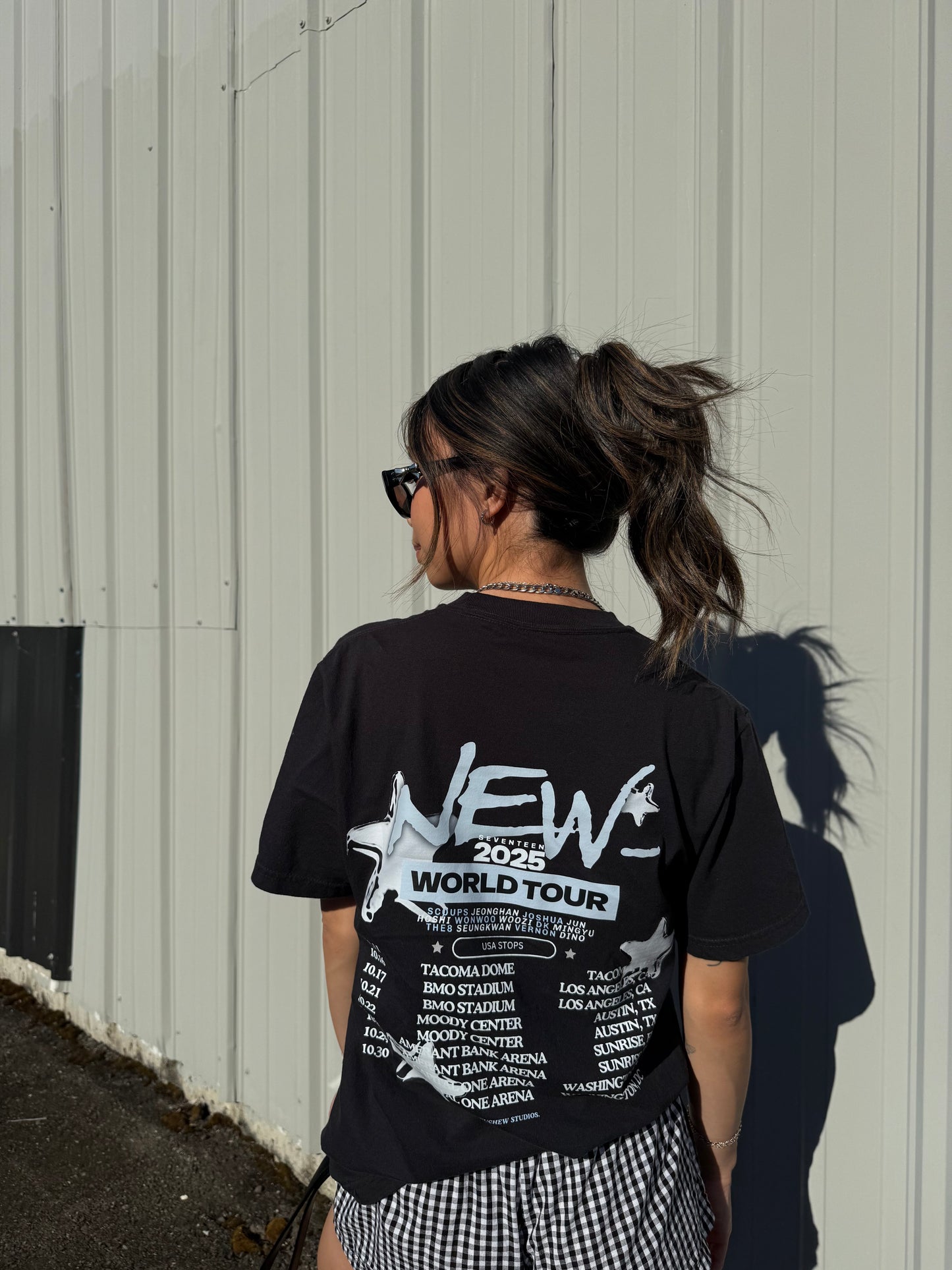 NEW_ 2025 SVT WORLD TOUR T-shirt