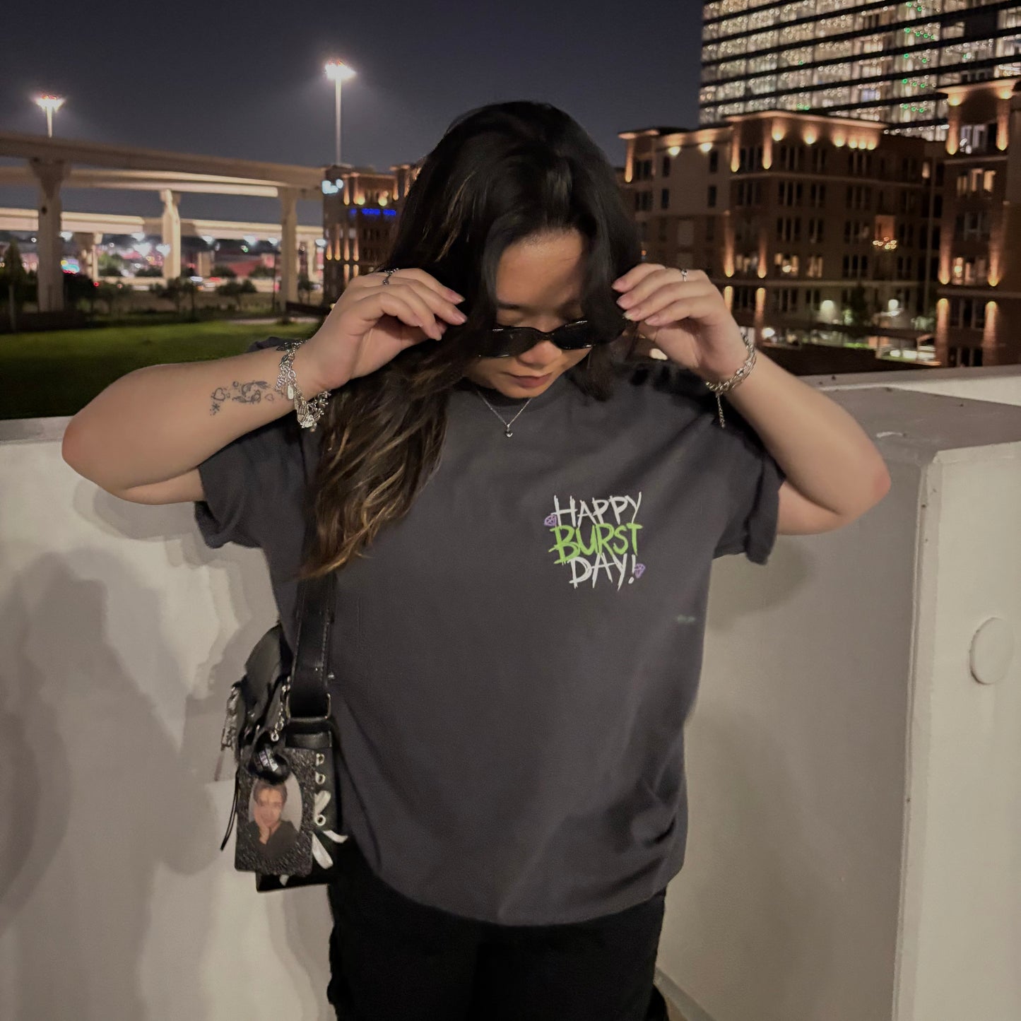 HAPPY BURSTDAY t-shirt