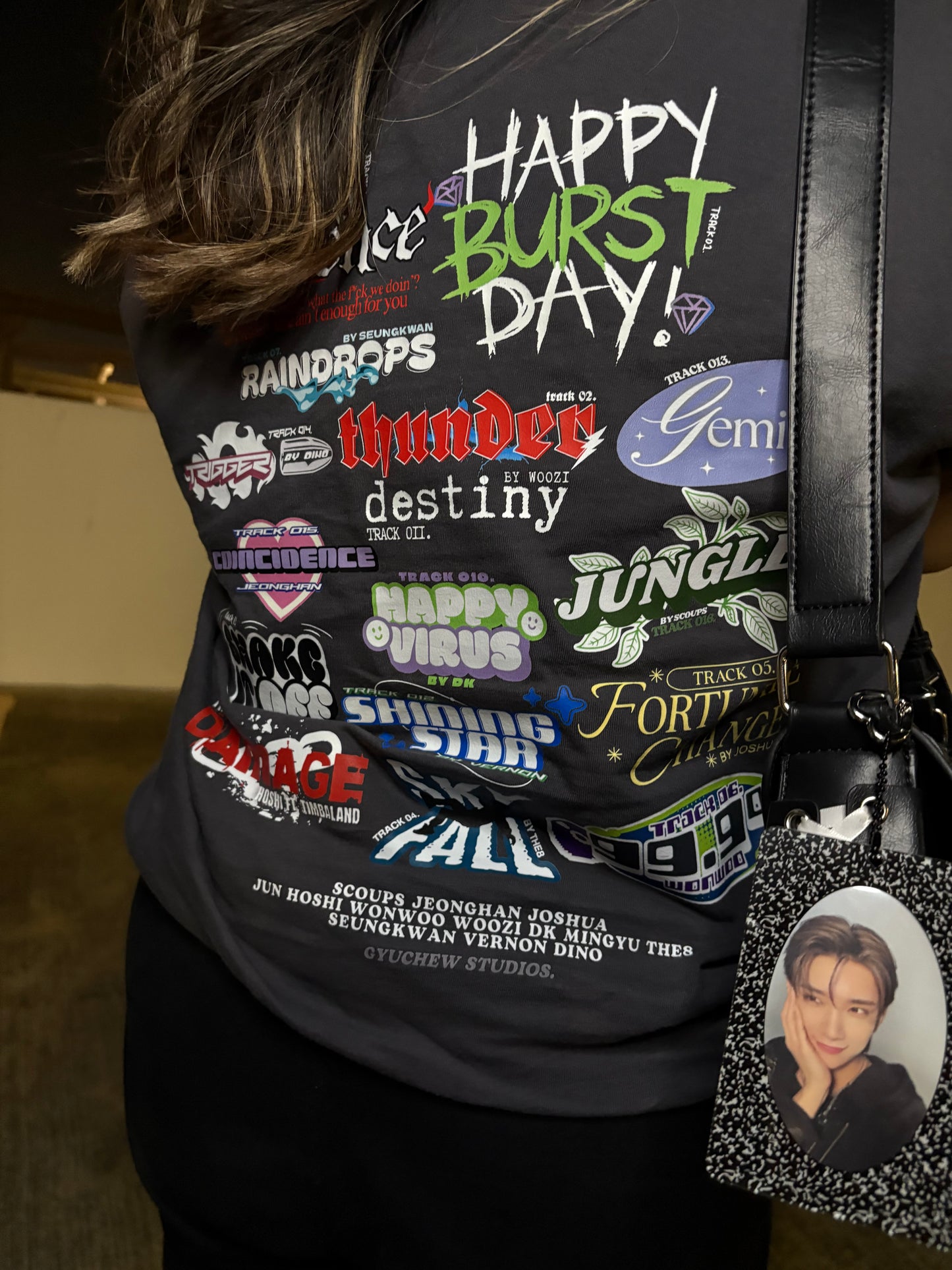 HAPPY BURSTDAY t-shirt