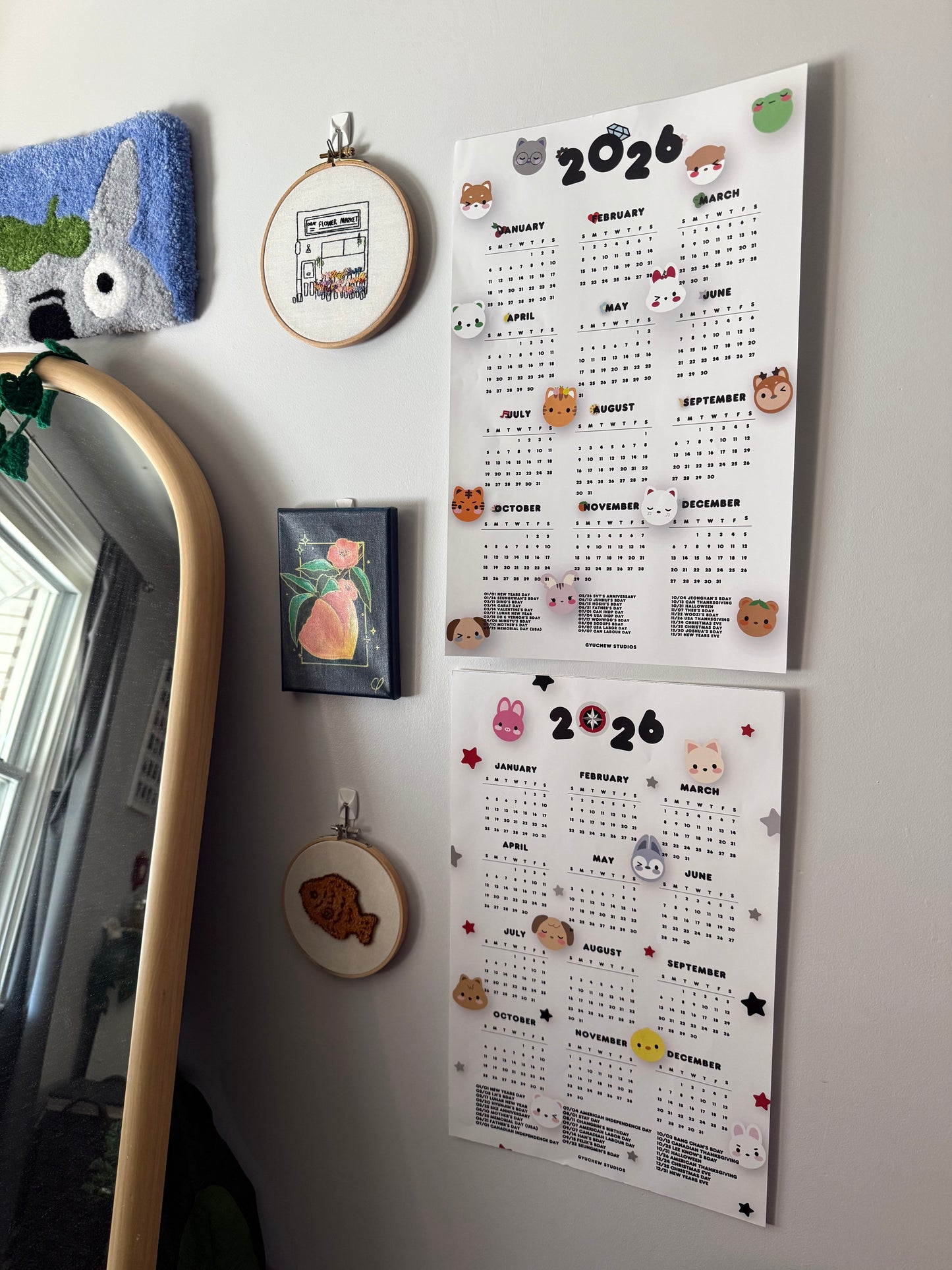 2026 SKZ ot8 poster calendar