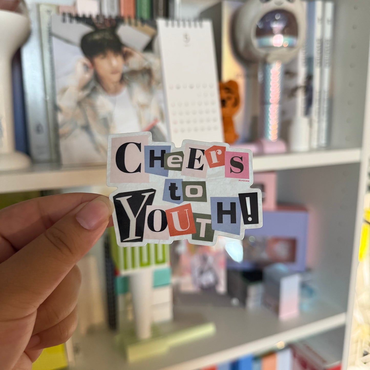 cheers to youth sticker