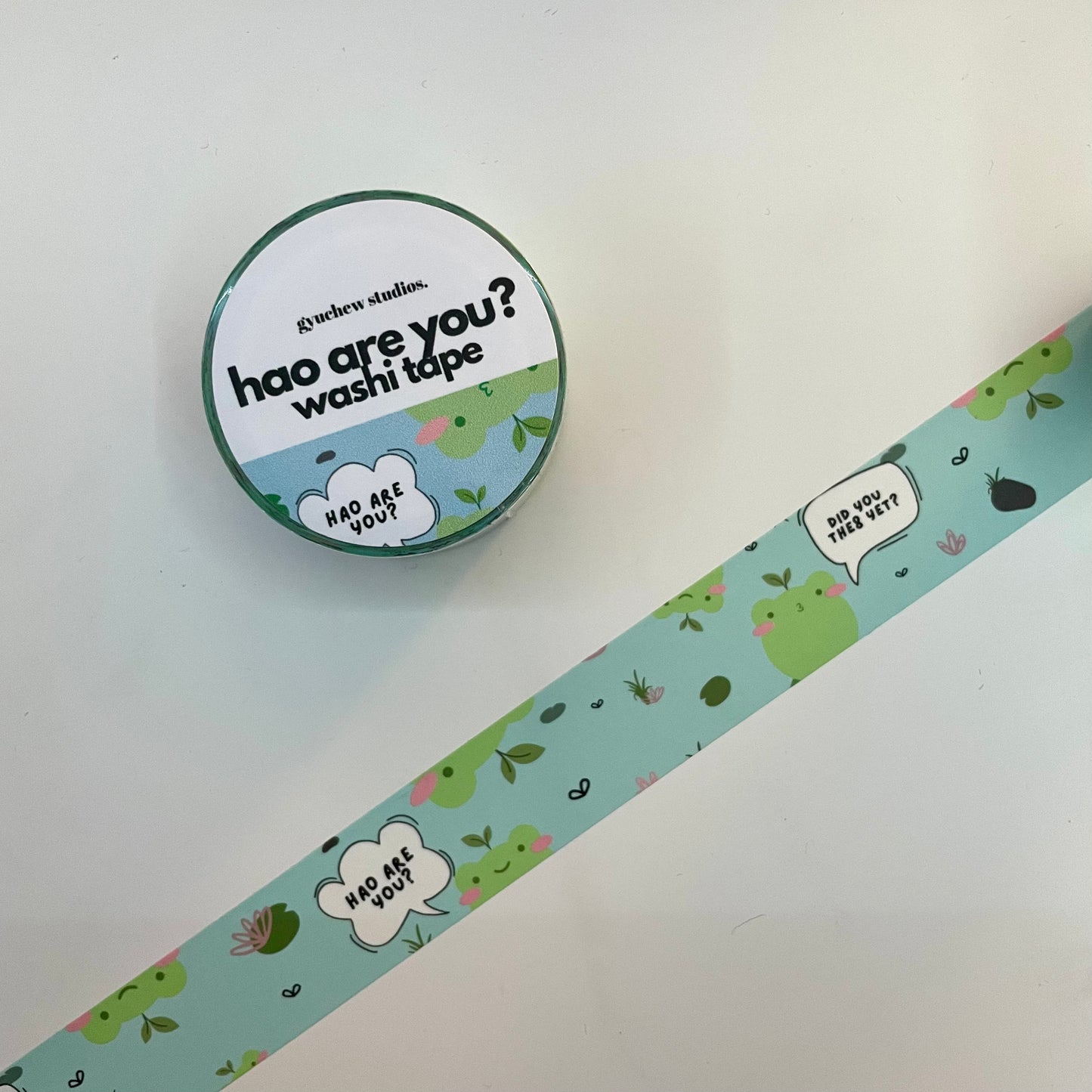 hao are you washi tape