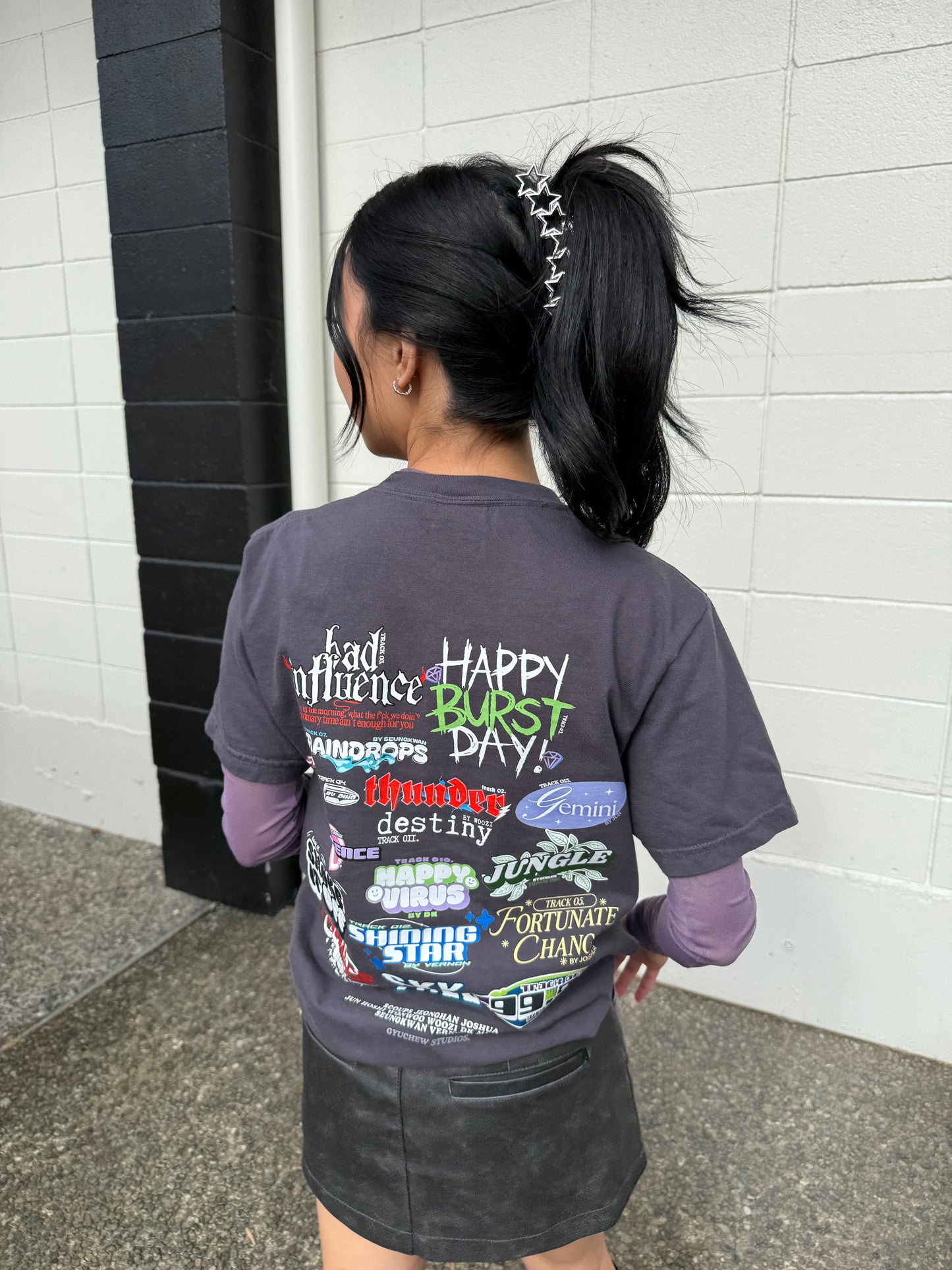 HAPPY BURSTDAY t-shirt