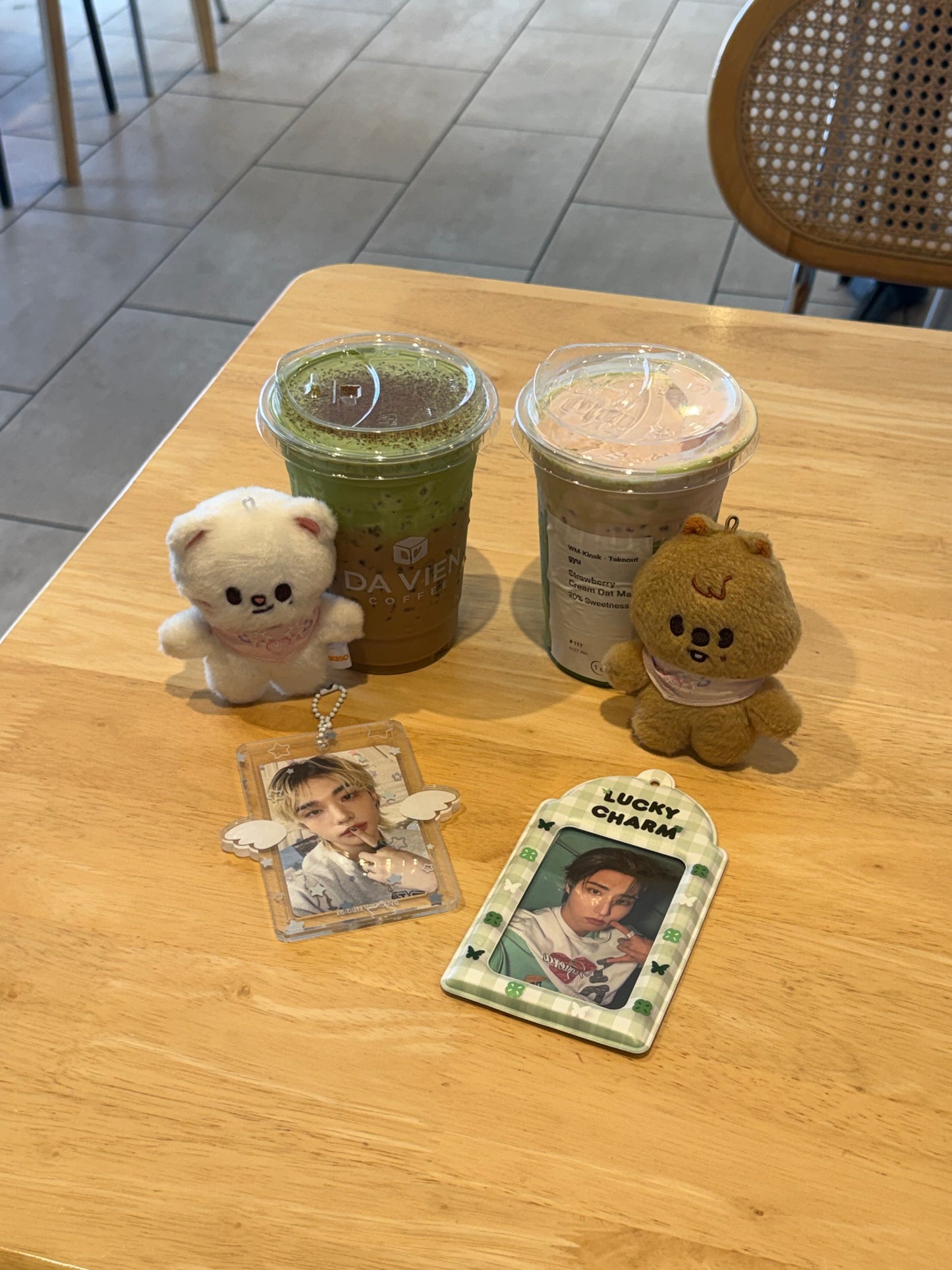 lucky charm pvc photocard holder