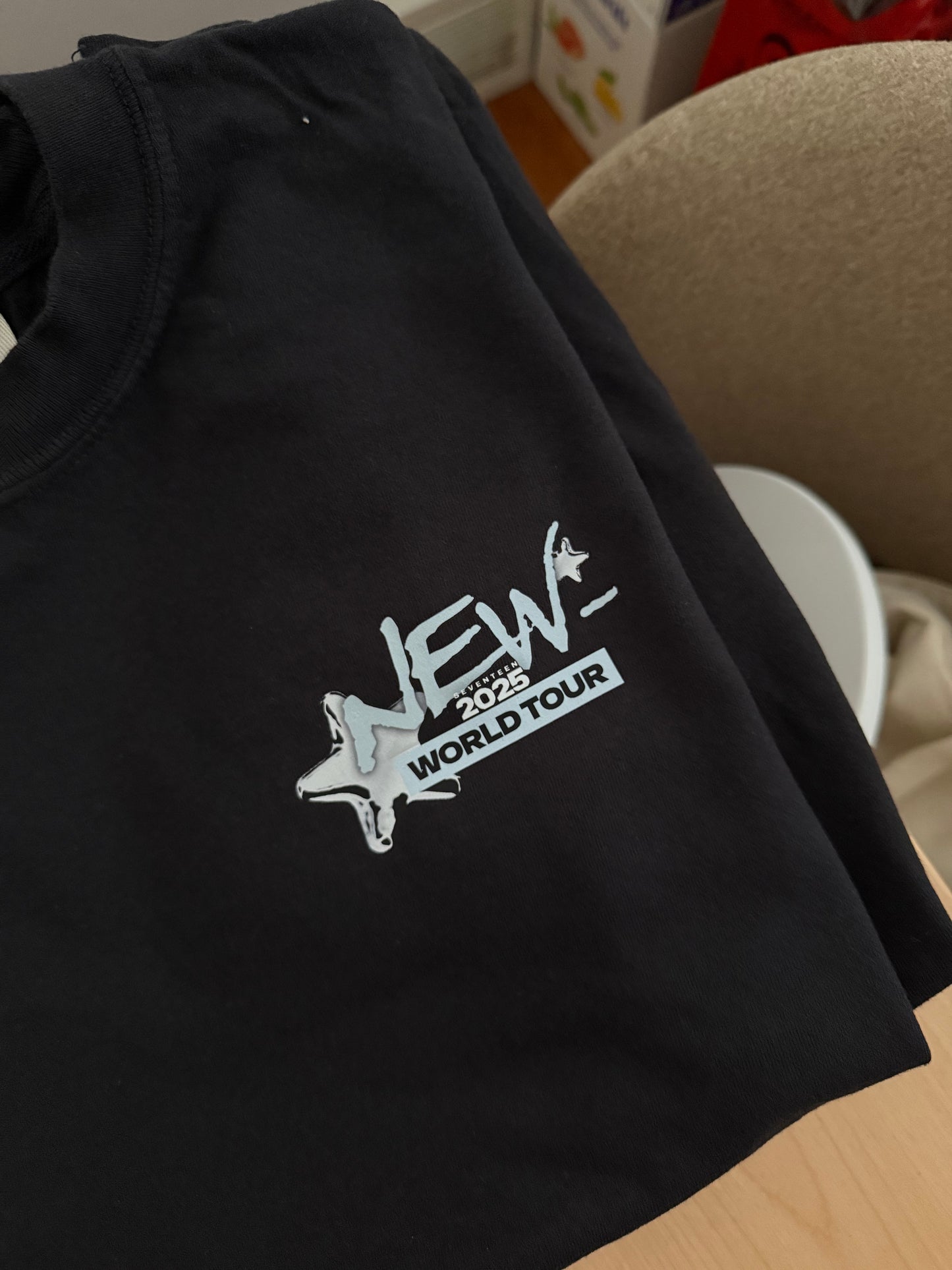 NEW_ 2025 SVT WORLD TOUR T-shirt (B-GRADES ONLY)