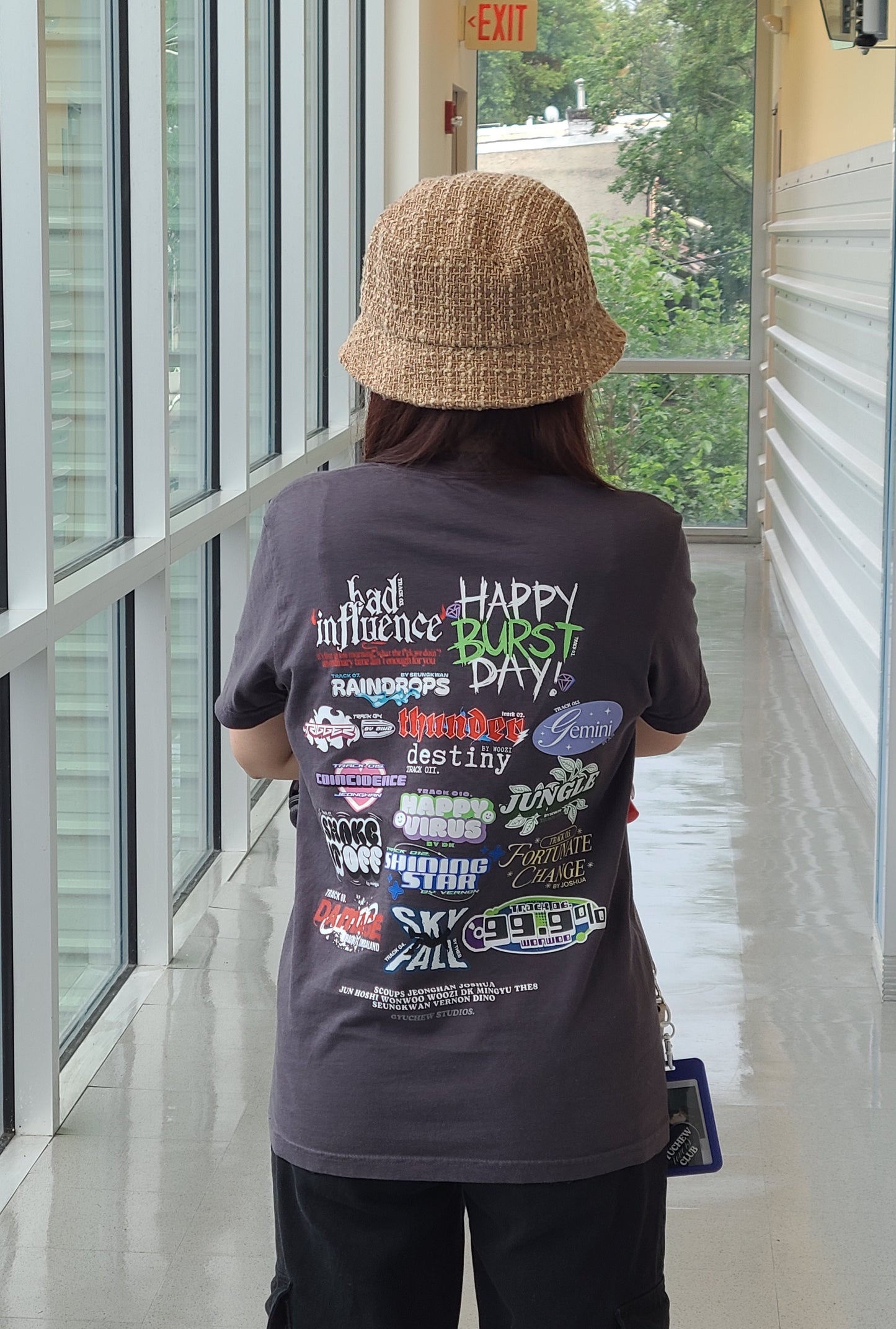 HAPPY BURSTDAY t-shirt