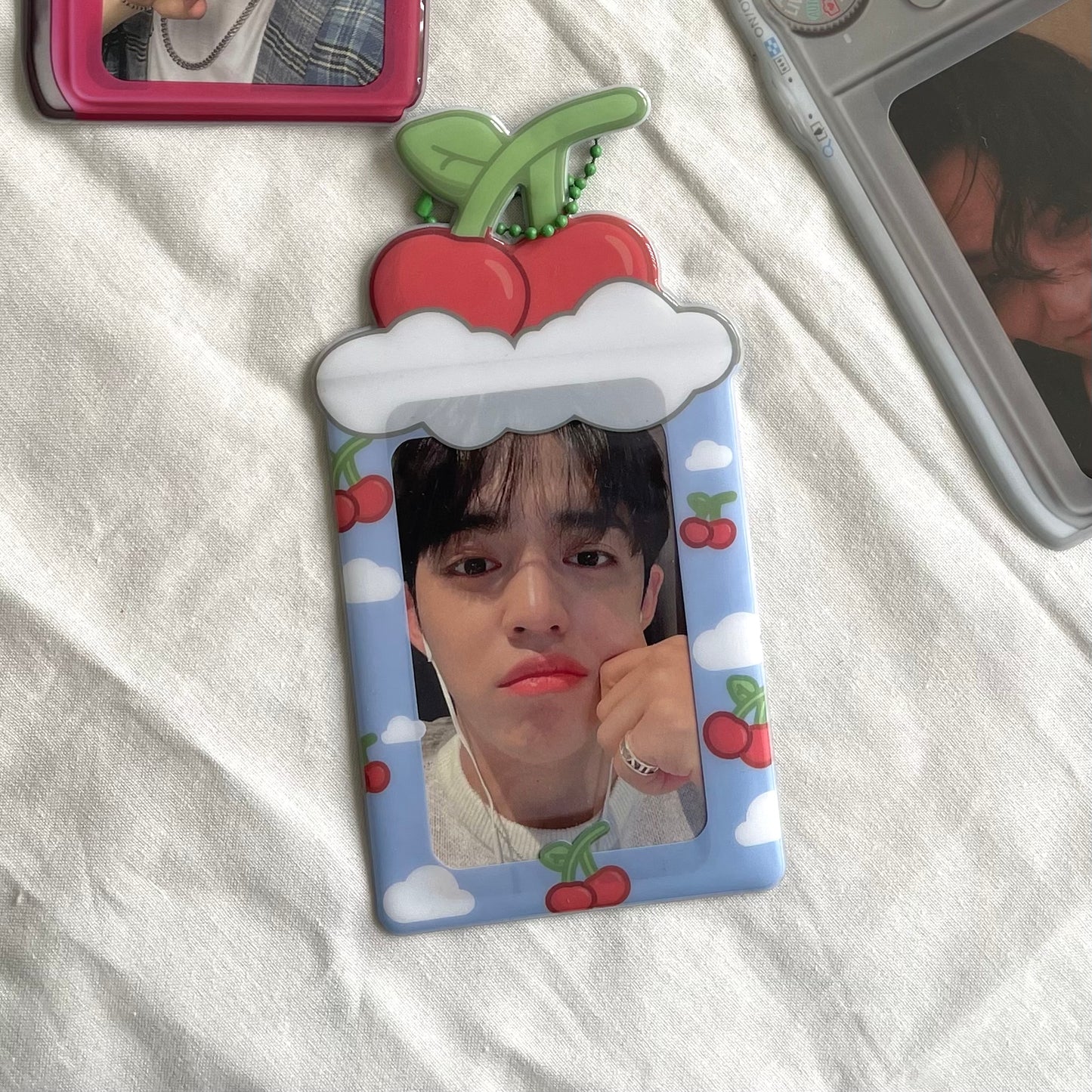 cherry dreams pvc photocard holder