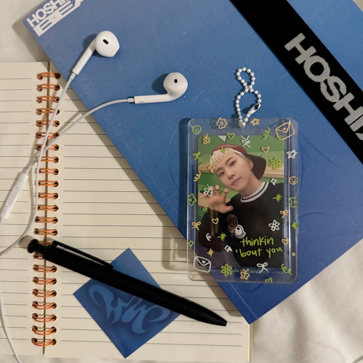 thinkin’ bout you acrylic photocard holder