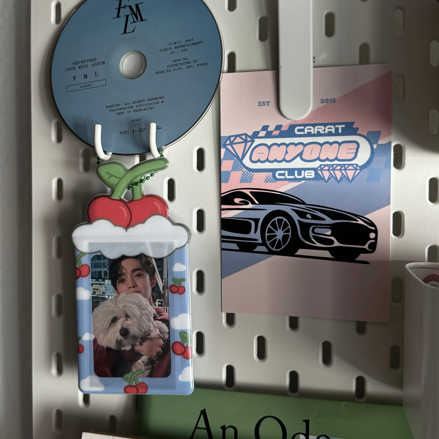 cherry dreams pvc photocard holder