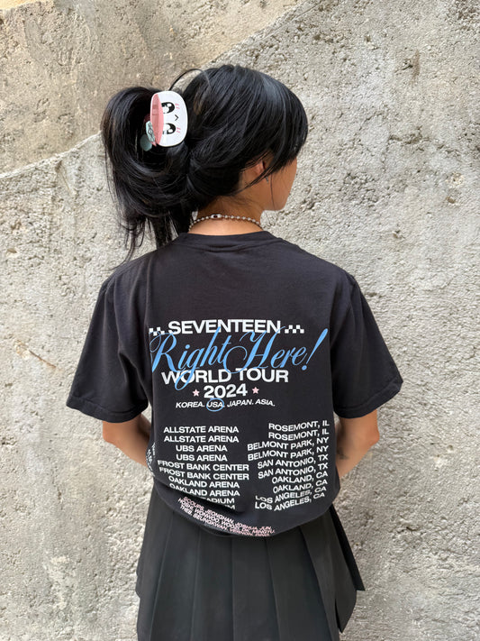 SVT RIGHT HERE tour t-shirt