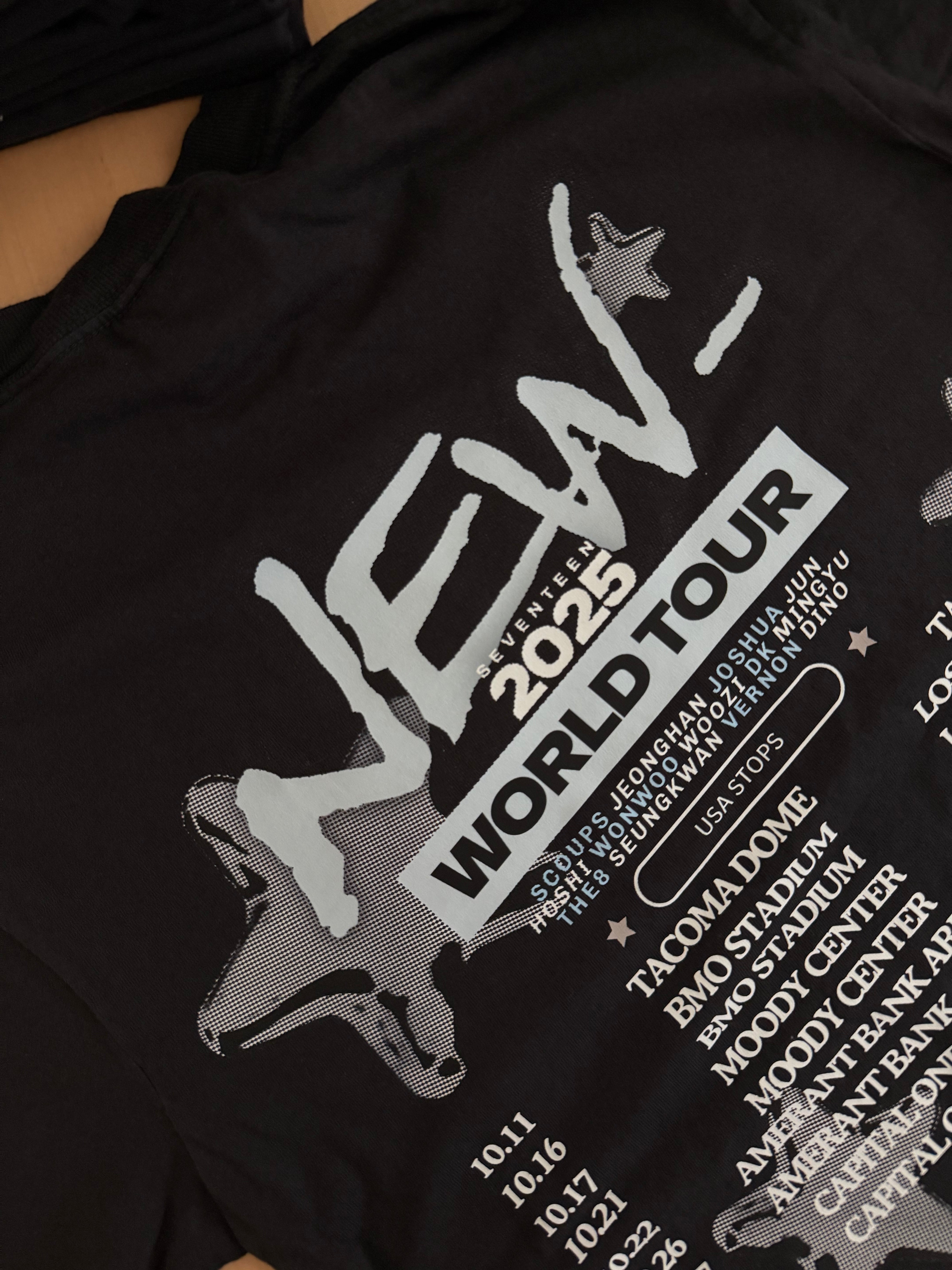 NEW_ 2025 SVT WORLD TOUR T-SHIRT - B-GRADES – GYUCHEW STUDIOS