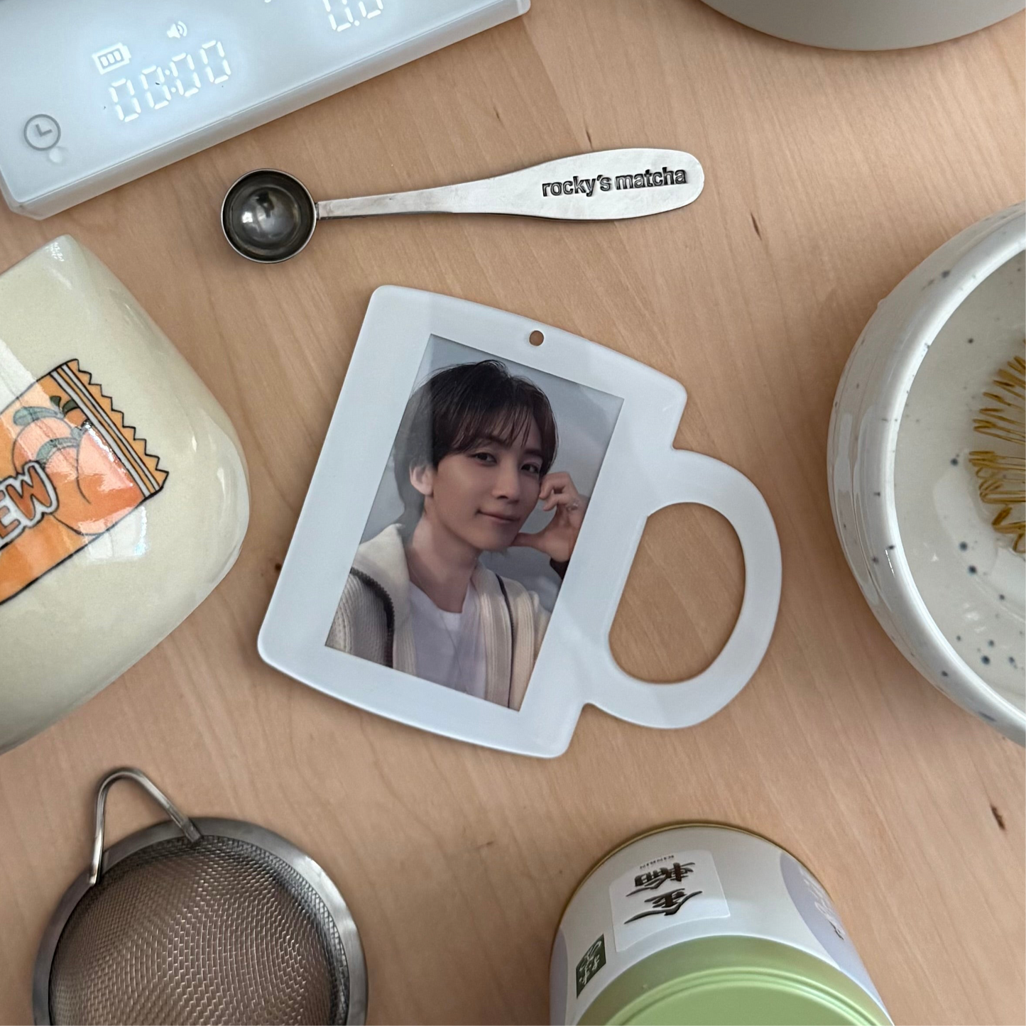 mug acrylic photocard holder