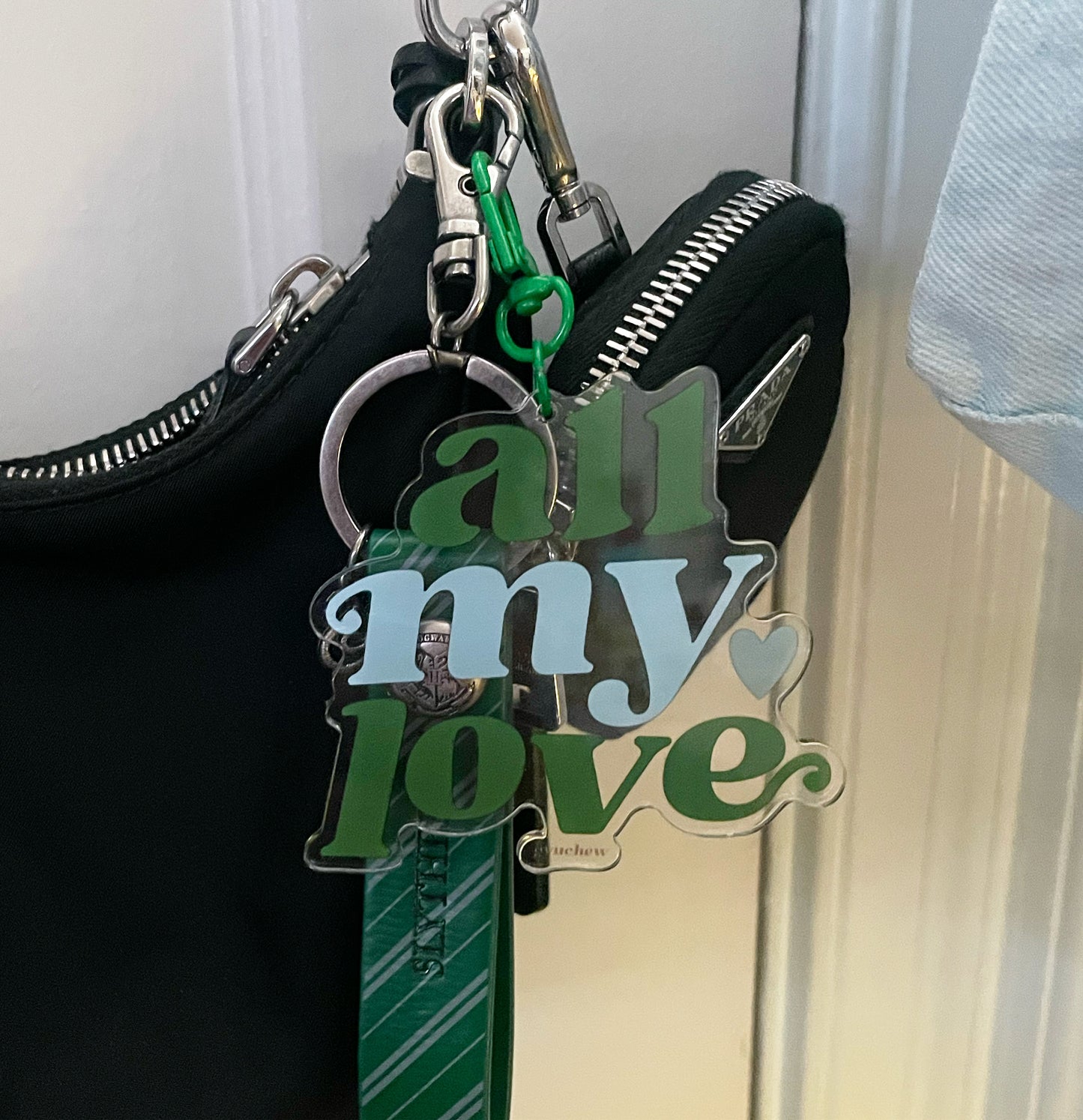 all my love acrylic jumbo keychain