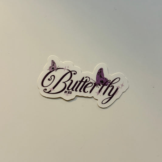 butterfly sticker
