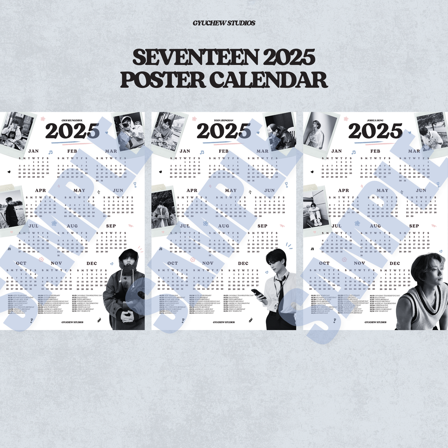 [DIGITAL VERSION] 2025 poster calendar