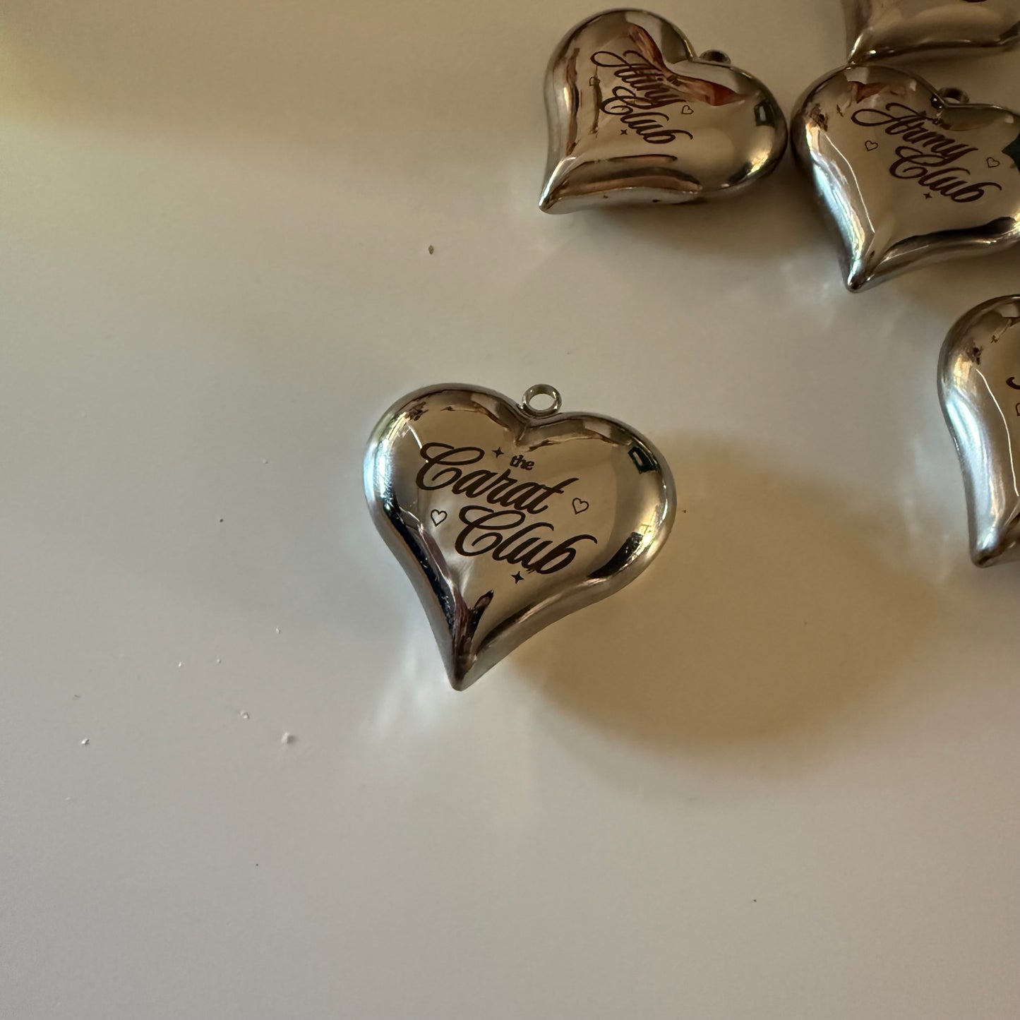 the stay club stainless steel keychain