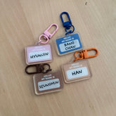 pocketzoo name tag keychain