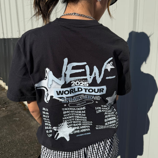 [PREORDER] NEW_ 2025 SVT WORLD TOUR T-shirt