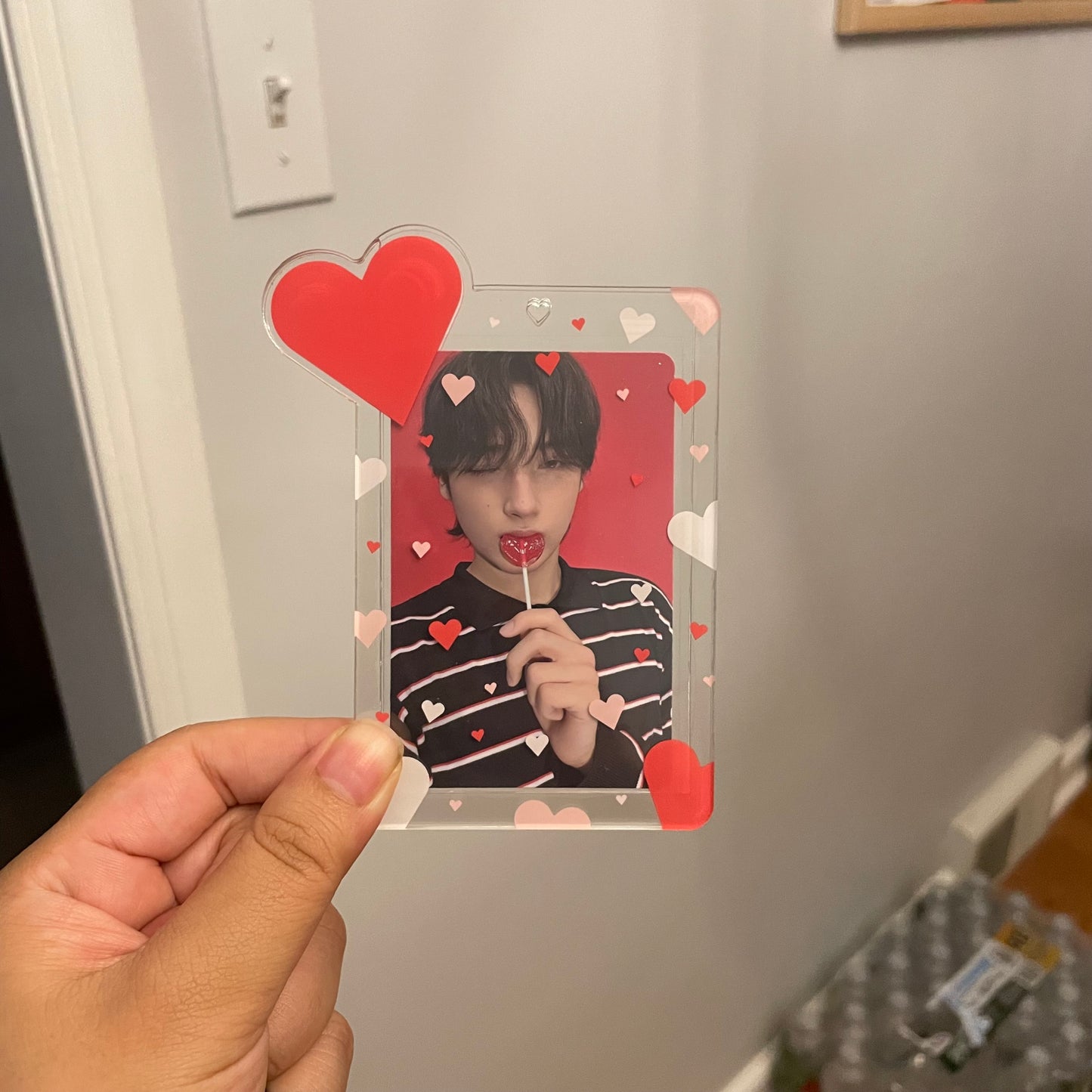 lover acrylic photocard holder