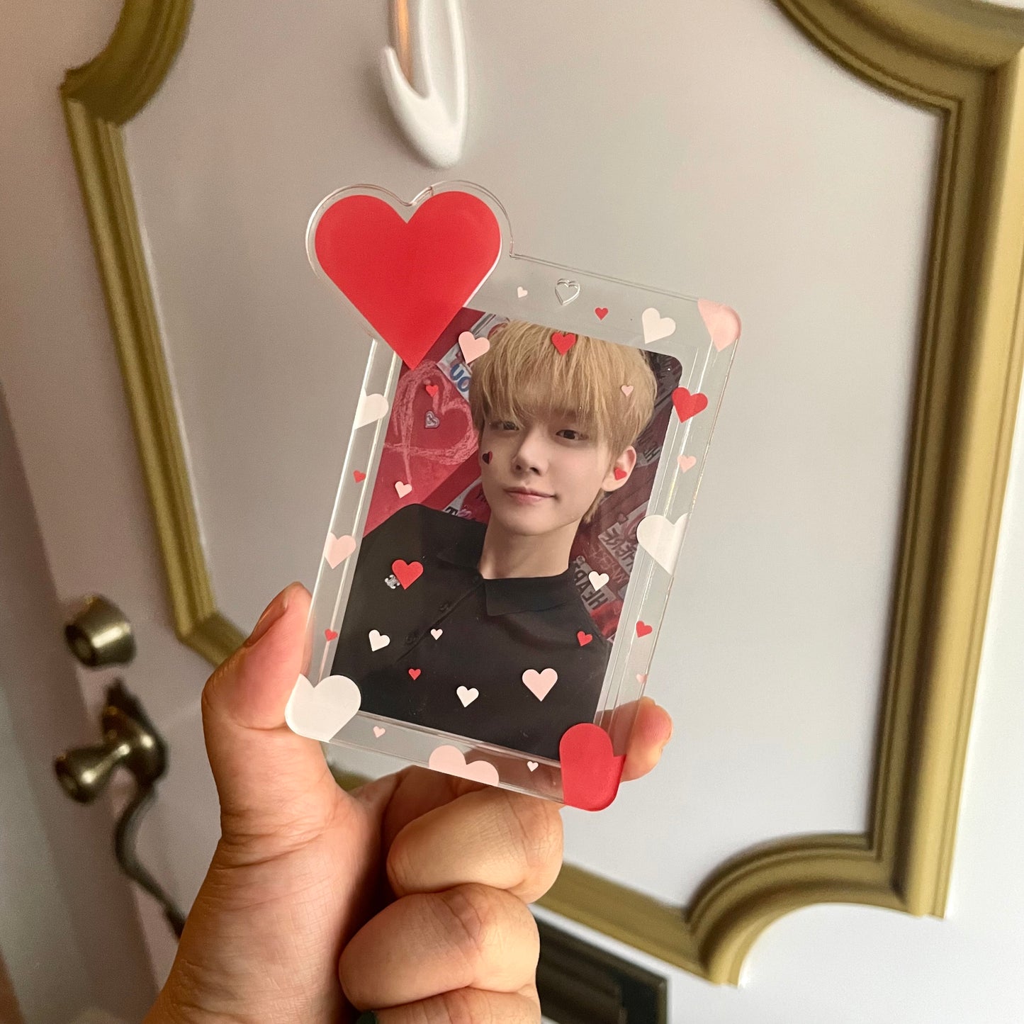 lover acrylic photocard holder