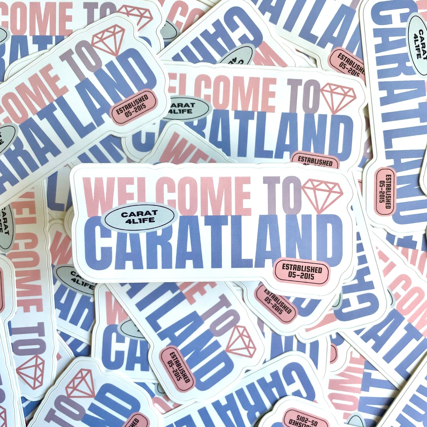 welcome to caratland sticker