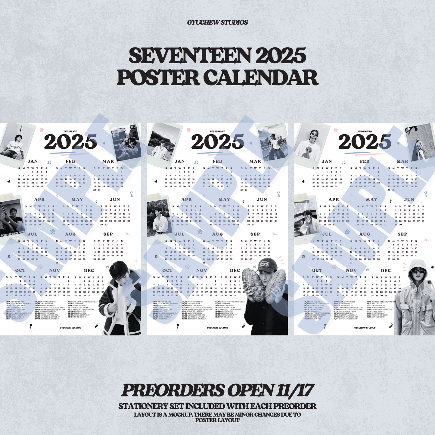 [DIGITAL VERSION] 2025 poster calendar