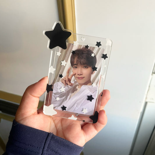 super stars acrylic photocard holder