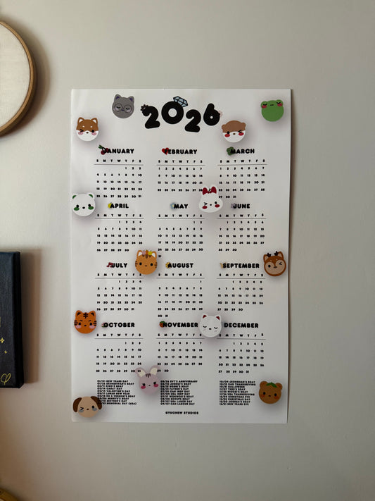 [PREORDER] 2026 SVT ot13 poster calendar