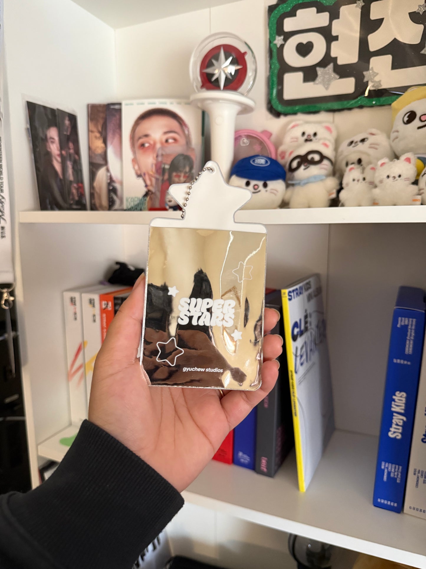 chrome super stars pvc photocard holder