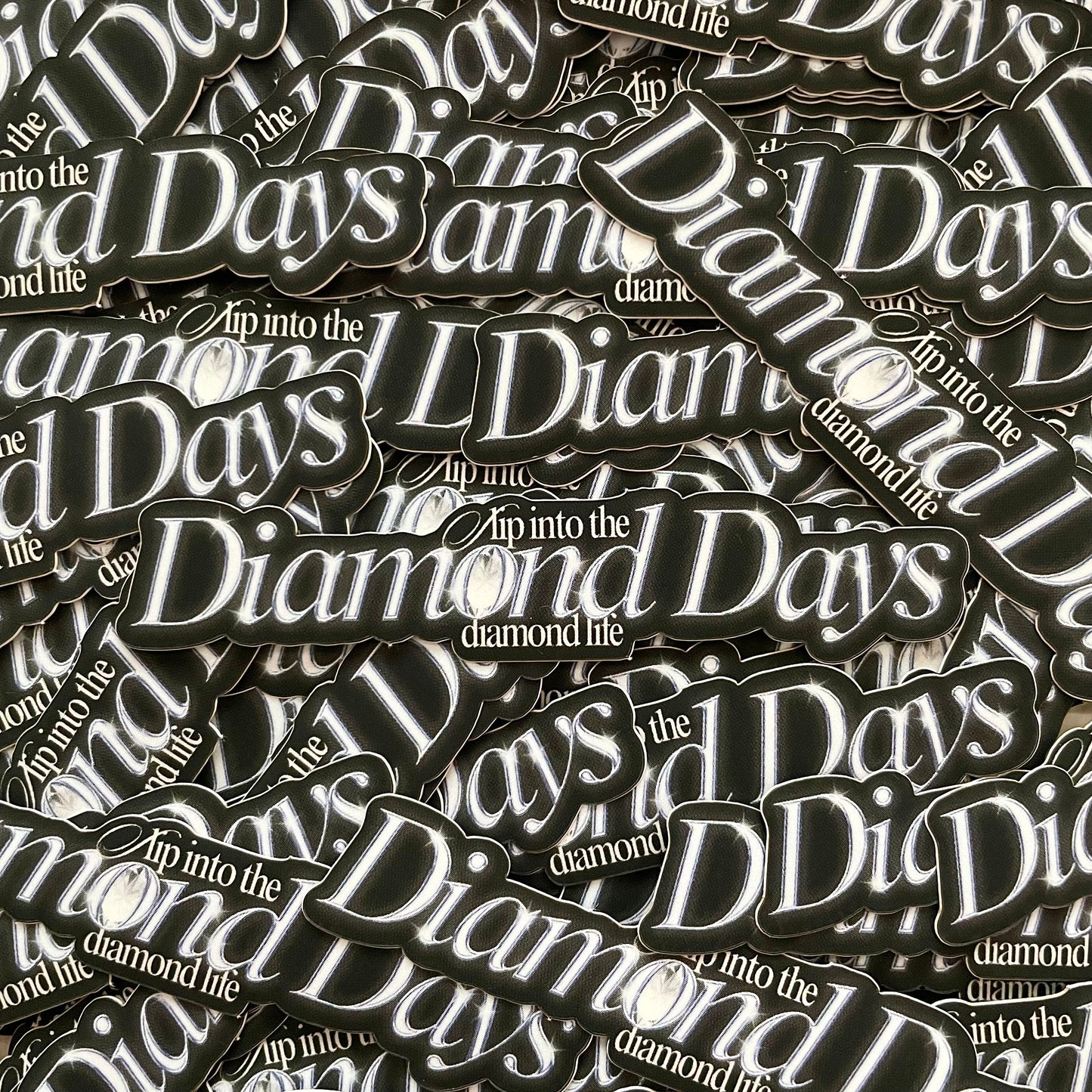 diamond days sticker