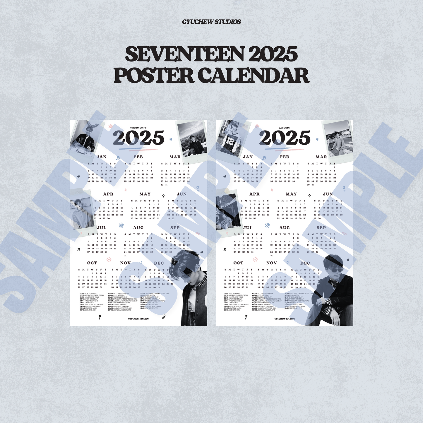 [DIGITAL VERSION] 2025 poster calendar