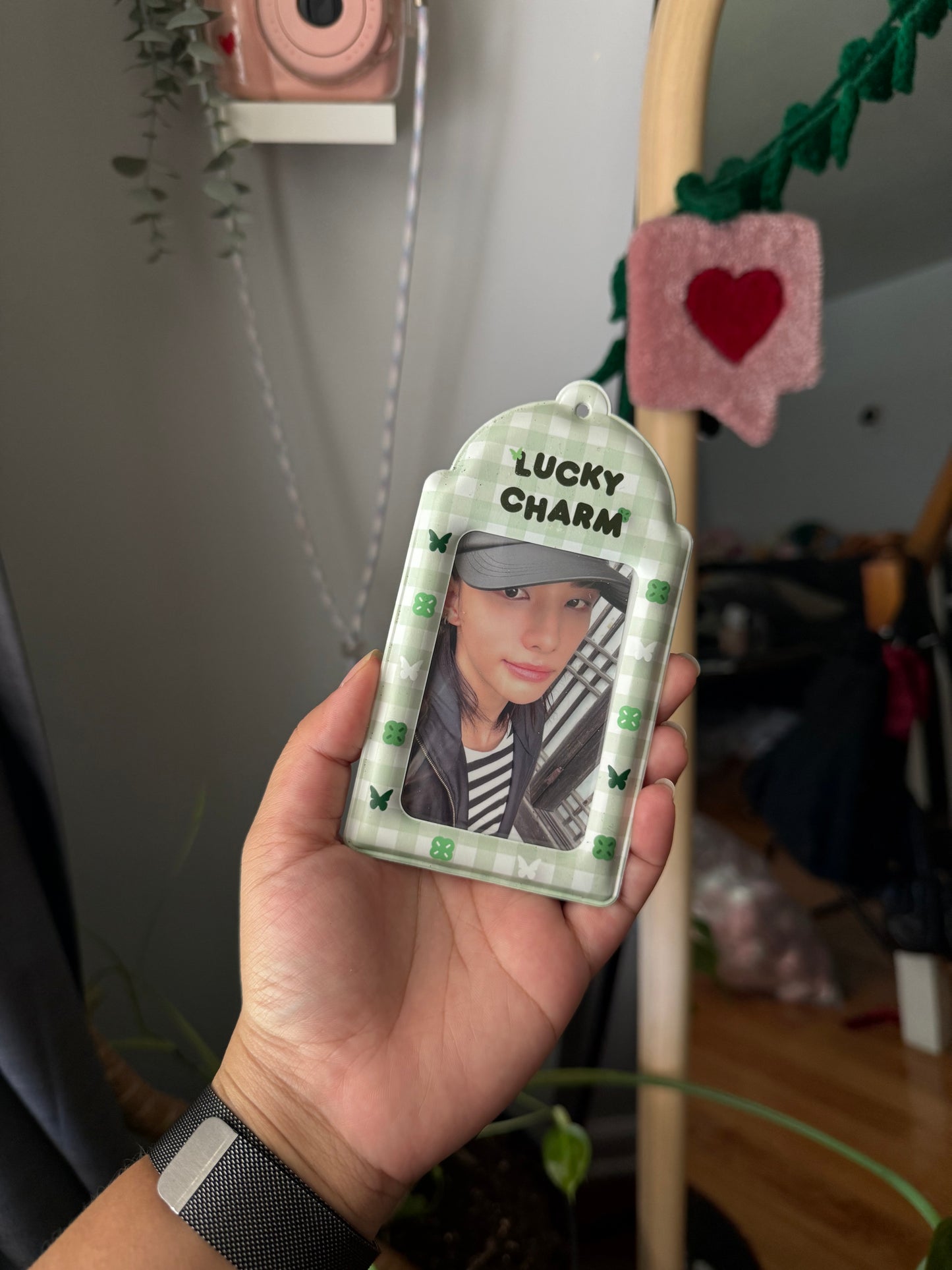 lucky charm pvc photocard holder