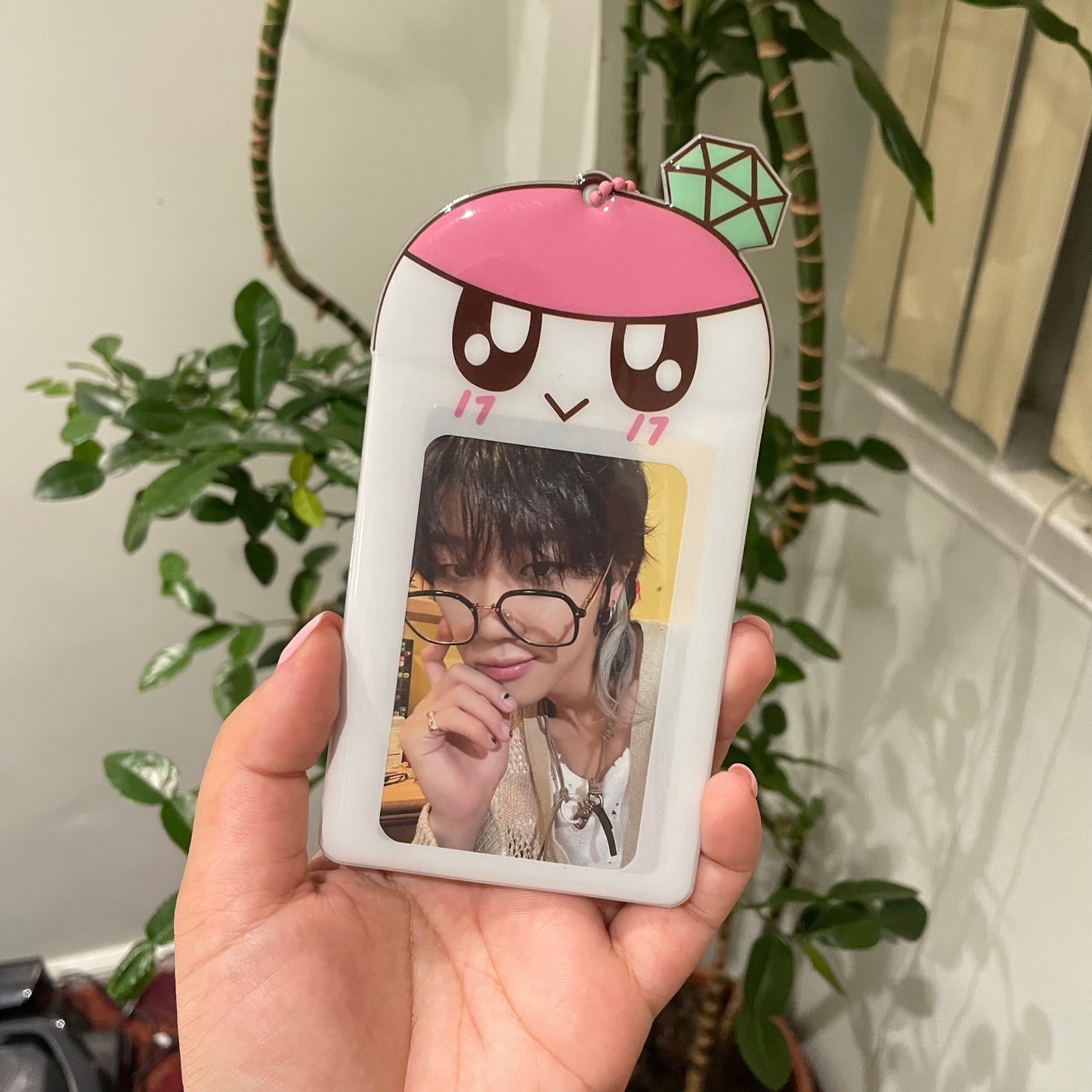 bongbongie pvc photocard holder