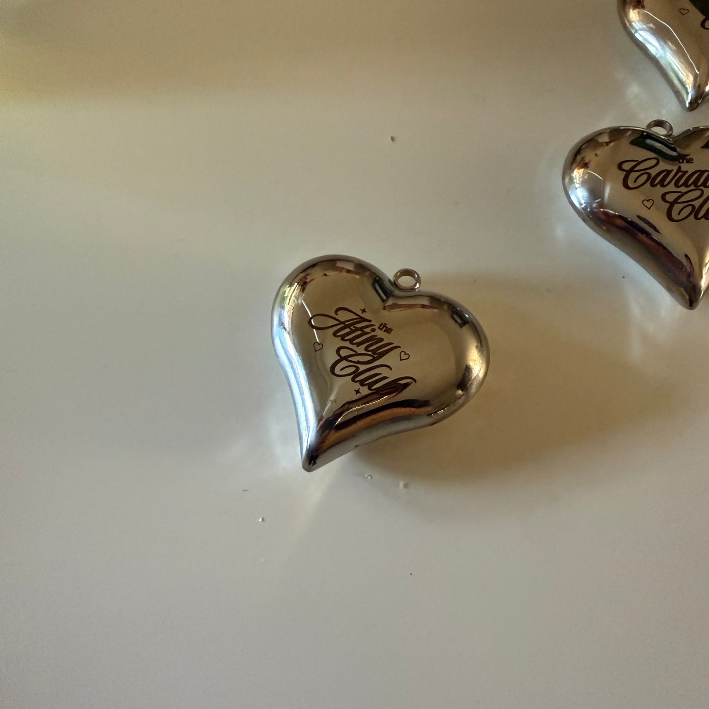 the stay club stainless steel keychain