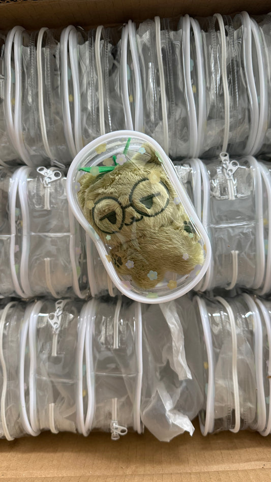 spring flowers pouch