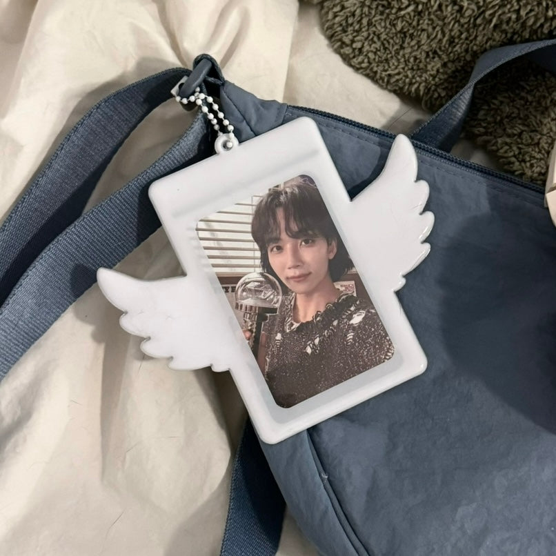 angel wings pvc photocard holder