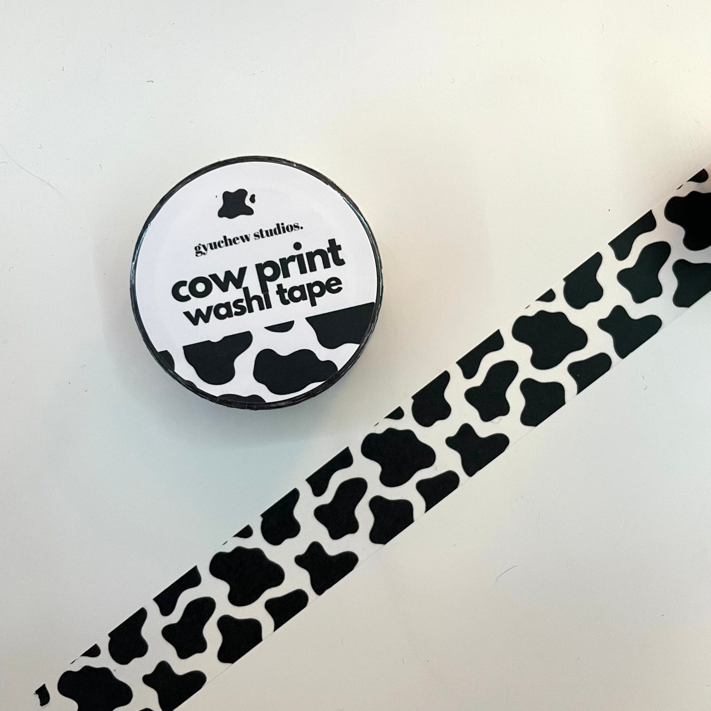 cow washi tape