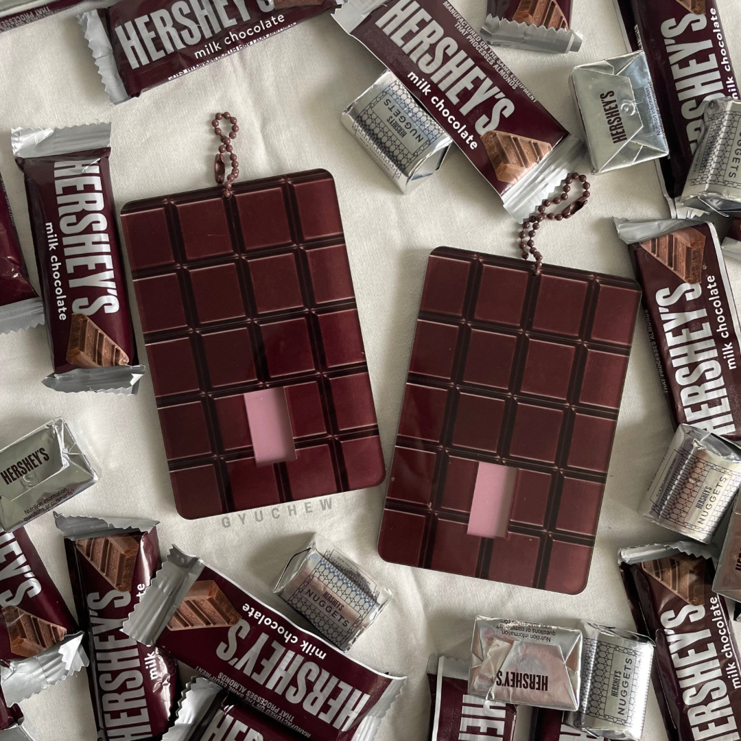 chocolate bar acrylic photocard holder