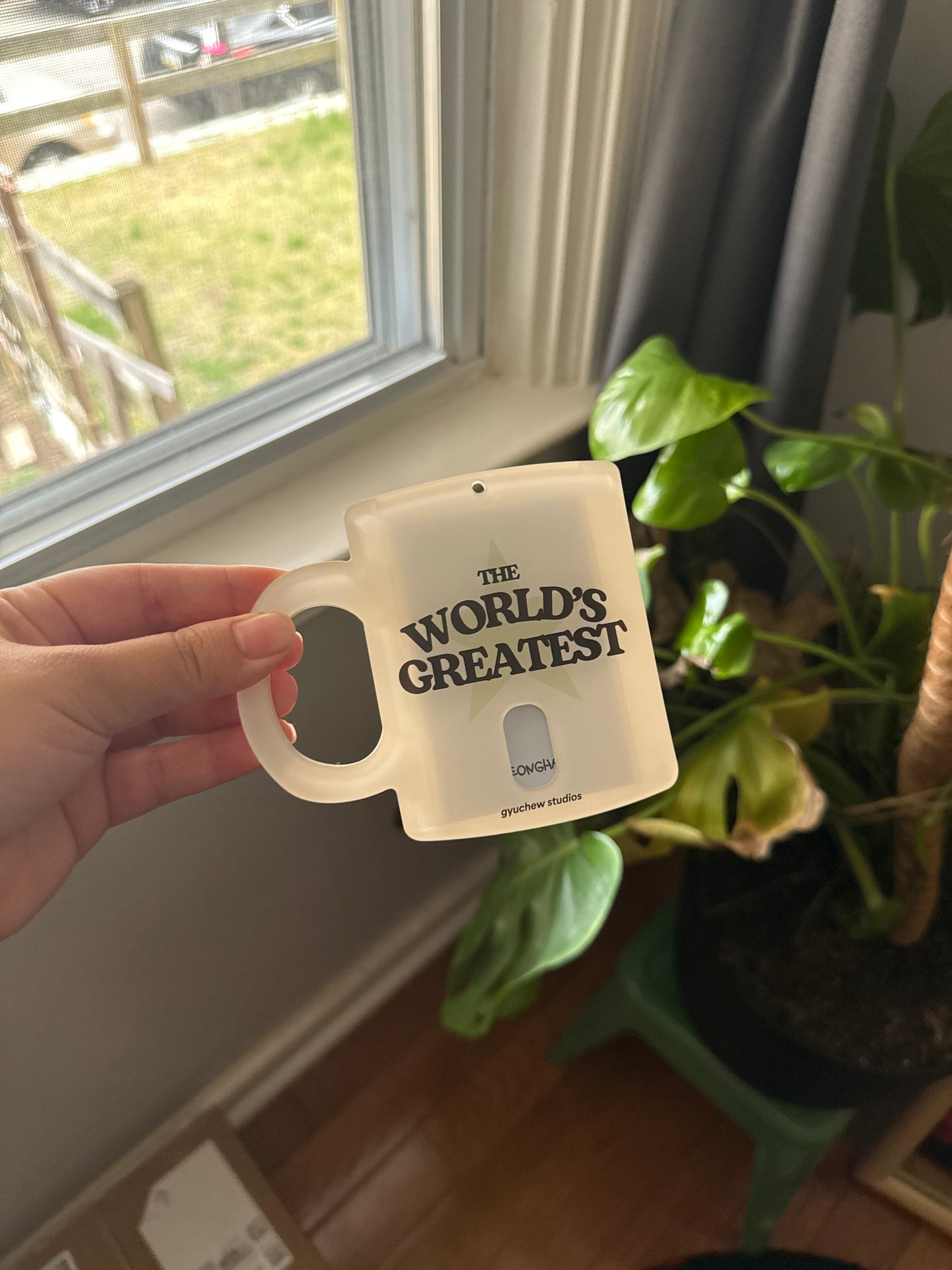 mug acrylic photocard holder