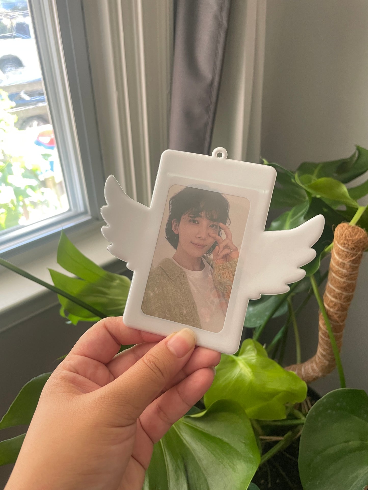 angel wings pvc photocard holder