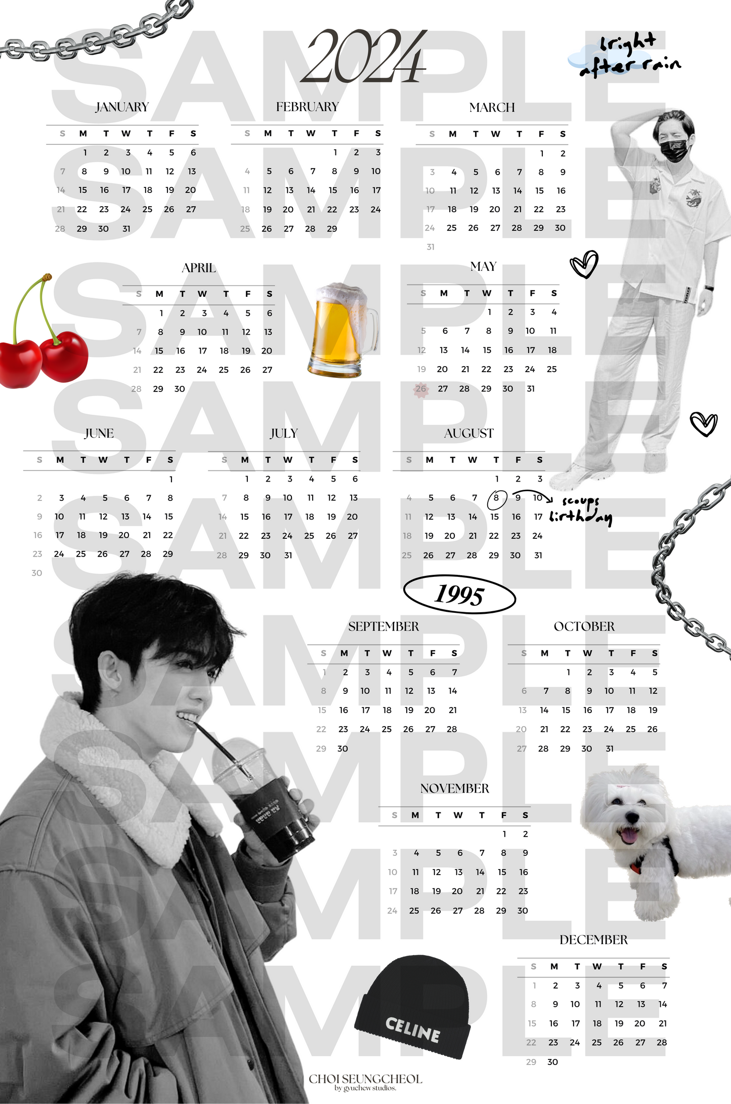 [DIGITAL VERSION] 2024 poster calendar