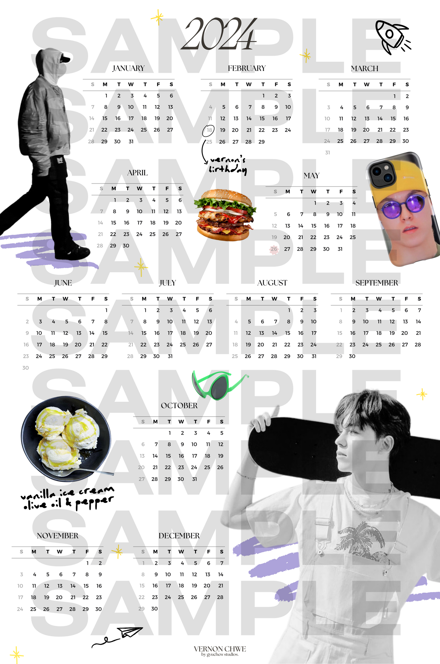 [DIGITAL VERSION] 2024 poster calendar