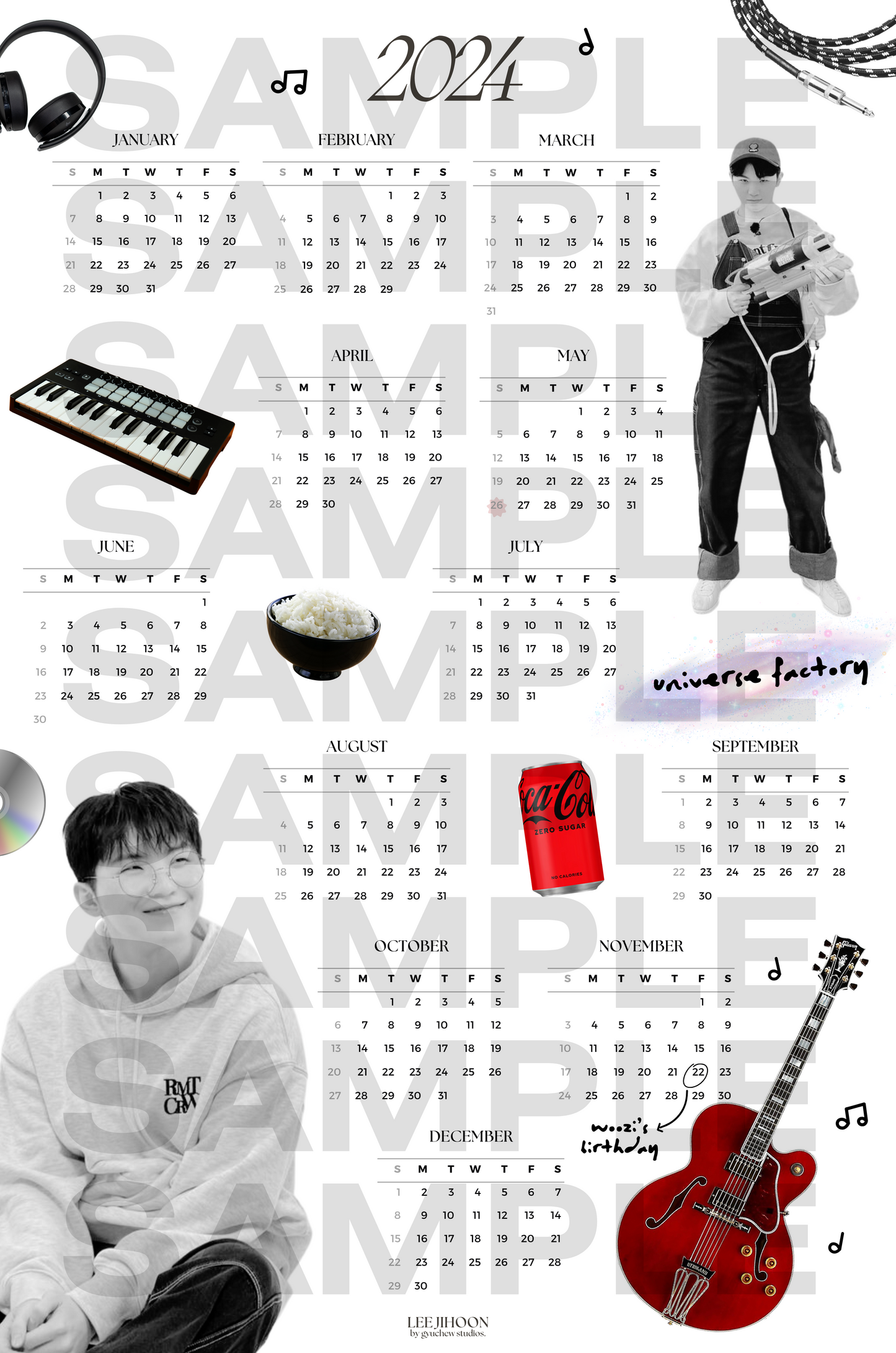 [DIGITAL VERSION] 2024 poster calendar